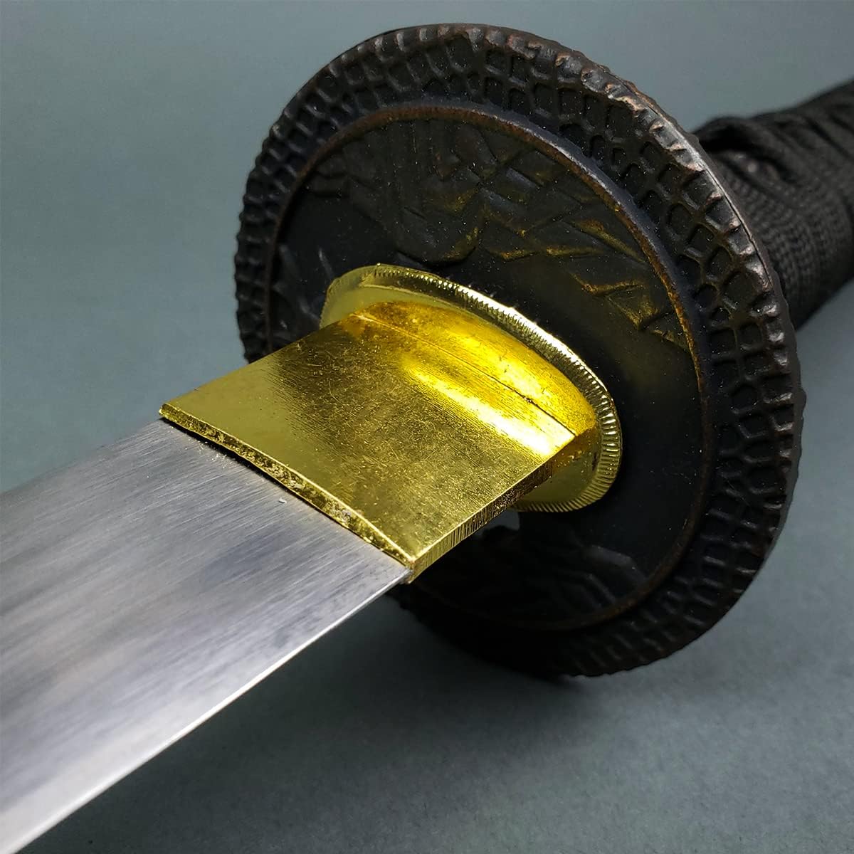 Full Tang Authentic Handmade High 1045 Carbon Steel Katana | Bishmon Mizuchi Samurai