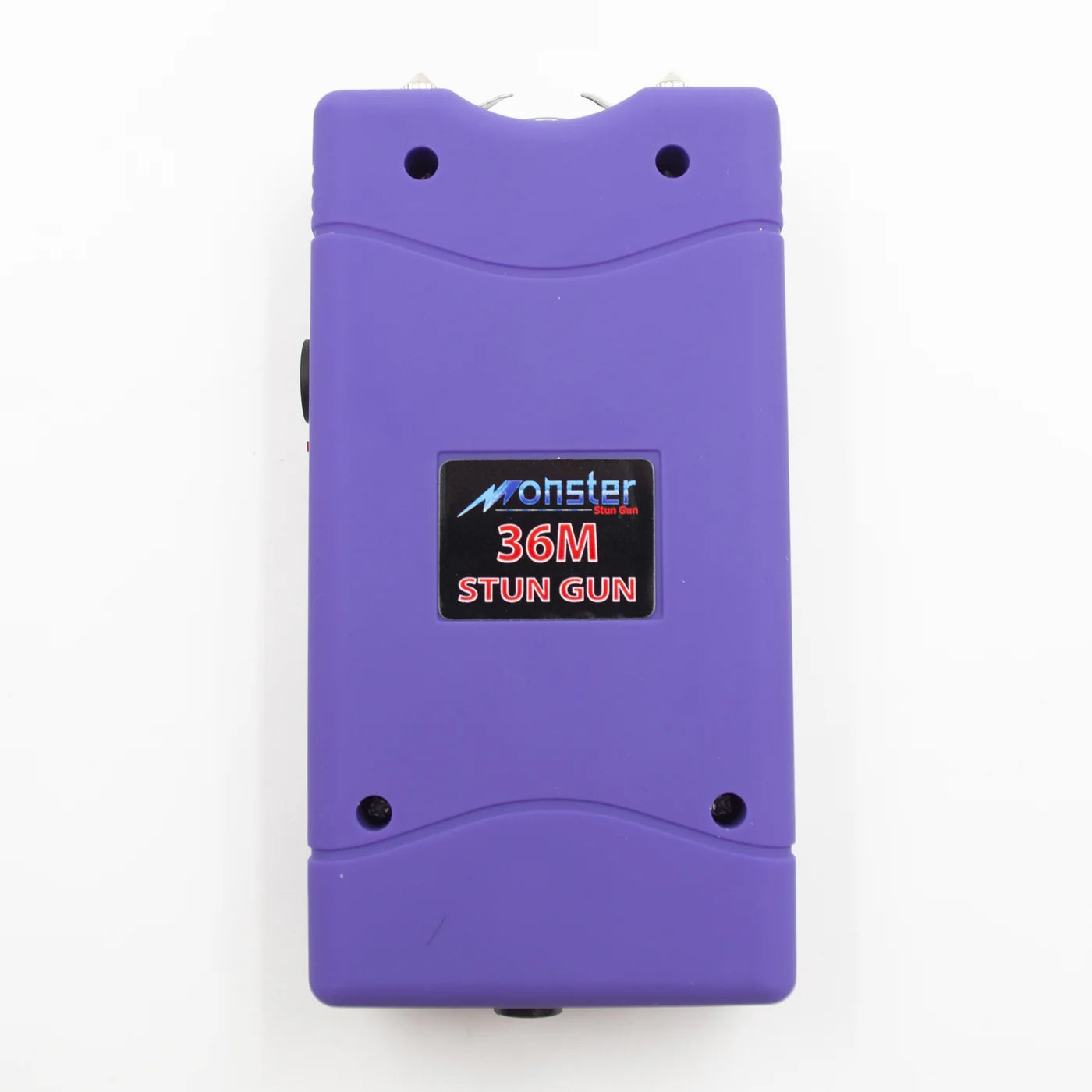 Purple Stun Gun With Built in charger, and Carrying Case